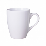 Puodelis porcelianinis BELLA 330ml, baltas