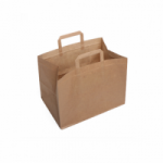 Popierinis mai&scaron;elis dovanoms 54x14x44cm, rudas, 100g