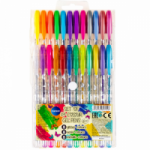 Gelinių ra&scaron;iklių rinkinys GLITTER 24vnt 1.0mm CENTRUM