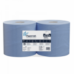 Pramoninis valomasis pop. rulone PAPERNET 3sl., 150m 23,6x30x25cm, mėlynas 1vnt.( įp.2 )
