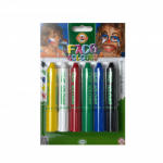 Dažai veidui 6 spalvos KOH-I-NOOR