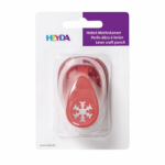 Dekoratyvinė skylamu&scaron;a Snaigė 2,5cm HEYDA