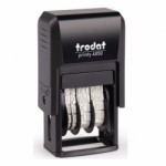 Datos antspaudas su tekstu TRODAT T4850