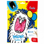 Balionai metalizuoti FIORELLO 50 vnt. rožinės sp.