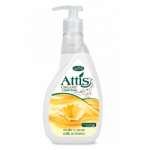 Skystas muilas ATTIS  400g medus ir pienas