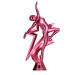 Figūrėlė &Scaron;OKIAI F272 auk&scaron;tis rožinė sp. 16,5cm