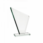 Stiklinis trofėjus auk&scaron;tis 27,5 cm