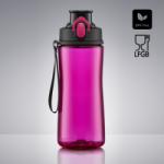 Gertuvė COLORISSIMO TRITAN, plastikinė 550ml, rožinė sp.