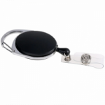 Ritė su laikikliu vardinei kortelei juoda