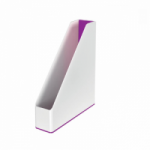 Stovas dokumentams LEITZ WOW balta su violetine detale