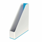 Stovas dokumentams LEITZ WOW balta su mėlyna detale