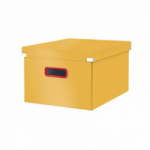 Archyvinė dėžė CLICK & STORE COSY LEITZ A4, geltonos sp.
