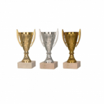 Taurė 9082B auk&scaron;tis 13,5 cm bronzo sp.