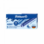 Ra&scaron;alo kapsulės ilgos PELIKAN mėlynos 5 vnt.