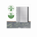 Skiriamieji lapai i&scaron; perdirbto plastiko A4 1-12 LEITZ, įp.10