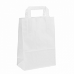 Popierinis mai&scaron;elis dovanoms 32x14x42cm baltas, 80g