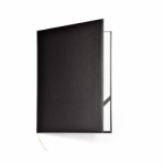 Aplankas sveikinimo A4 juodas ELEGANT  įp.10
