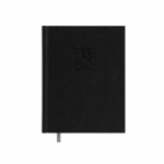 Darbo knyga - kalendorius JUNIOR CLASSIC 2026m., 120x155mm., juodos sp.