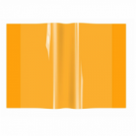 Aplankalas sąsiuviniui/knygai/pratyboms A4, oranžinės spalvos, įp.10