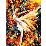 Rinkinys tapybai pagal skaičius BALERINA, 40x50cm Centrum