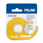 Dvipusė lipni juostelė MILAN su dėklu 15mmx10m , pak.12vnt.