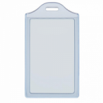 Kortelės laikiklis 54x86mm vertikalus plast.