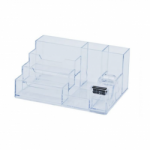 Pie&scaron;tukinė 7 skyrių su laikikliu juostai K-079 skaidri