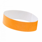 Popierinė apyrankė WRISTVEK, oranžinė sp., COOL 1vnt.