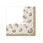 Popierinės stalo servetėlės 20vnt. MAKI 33x33cm, ornamentai