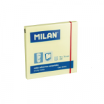 Lipnūs lapeliai MILAN 76x76mm.100l. geltonos sp., įpak.10 vnt.