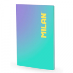 Sąsiuvinis MILAN A4 48l. langeliais klijuotas, pak.24 vnt.