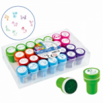 Dekoratyvinių antspaudų rinkinys ZOO FIORELLO displėjuje įp.26