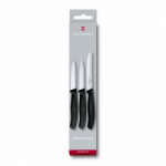 Peilių rinkinys VICTORINOX PARING 3vnt, juodos sp.