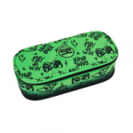Penalas COOLPACK CAMPUS 23x10x6cm, margas, žalios spalvos