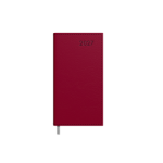 Darbo knyga - kalendorius MIDI 2027m, 90x167mm, bordo sp.
