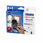Žymeklių rinkinys dekoravimui DECOR PEN CENTROPEN 1,5mm, 8+1 spalvos