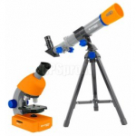 Bresser Junior microscope (40x - 640x) + telescope (20x - 32x) set KIDS mikroskopas 8850900
