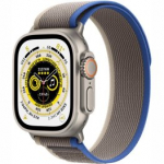 APPLE Watch Ultra GPS + Cellular, 49mm Titanium with Blue/Gray Trail Loop - M/L sportinis laikrodis