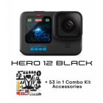 GOPRO HERO12 Black + 53 in 1 Combo Kit Accessories sporto kamera CHDHX-121-RW / 53IN1