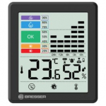 Bresser Thermo-Hygrometer with Flu, Heat and Mould Alert meteo stotis 7007420
