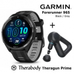 GARMIN Forerunner 965 Black, Gray + Therabody Prime sportinis laikrodis
