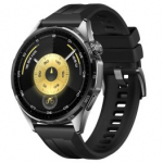 HUAWEI Watch GT6 46mm, Black sportinis laikrodis 55020FTX