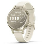 GARMIN Lily 2 Active, Lunar Gold with Bone Silicone Band sportinis laikrodis 010-02891-00