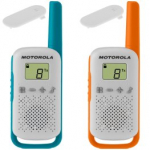 MOTOROLA Talkabout T42 Twin Pack Blue Red Walkie Talkie racija MOTO42G