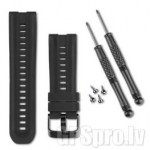 GARMIN Silicone Watch Band, Black priedas 010-11814-07