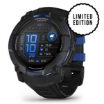 GARMIN Instinct 3 &ndash; 50 mm, Supernova Edition, AMOLED, Black / Bolt blue sportinis laikrodis 010-03020-03