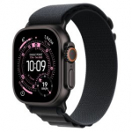 APPLE Watch Ultra 3 GPS + Cellular 49mm Black Titanium Case with Black Alpine Loop &ndash; Large sportinis laikrodis MF0X4ET/A