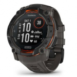 GARMIN Instinct 3 - 50 mm, Solar, Black/Charcoal sportinis laikrodis 010-02935-00
