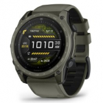 GARMIN Tactix 8 &ndash; 51 mm, AMOLED, Sapphire, Cerakote, Titanium, Olive drab sportinis laikrodis 010-04553-11