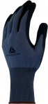 Knitted glove, Cut resistance D, nitrile-coated palm, grey 1 10, Delta Plus